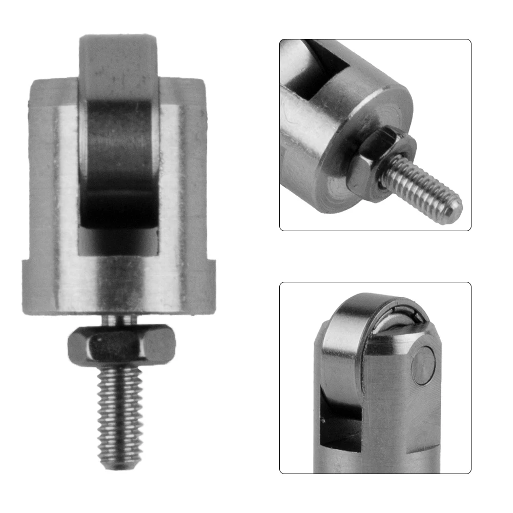 Reliable Dial Indicator Point Roller Measuring Head, Smooth and Adjustable Orientation, Prevents Probe Scratches