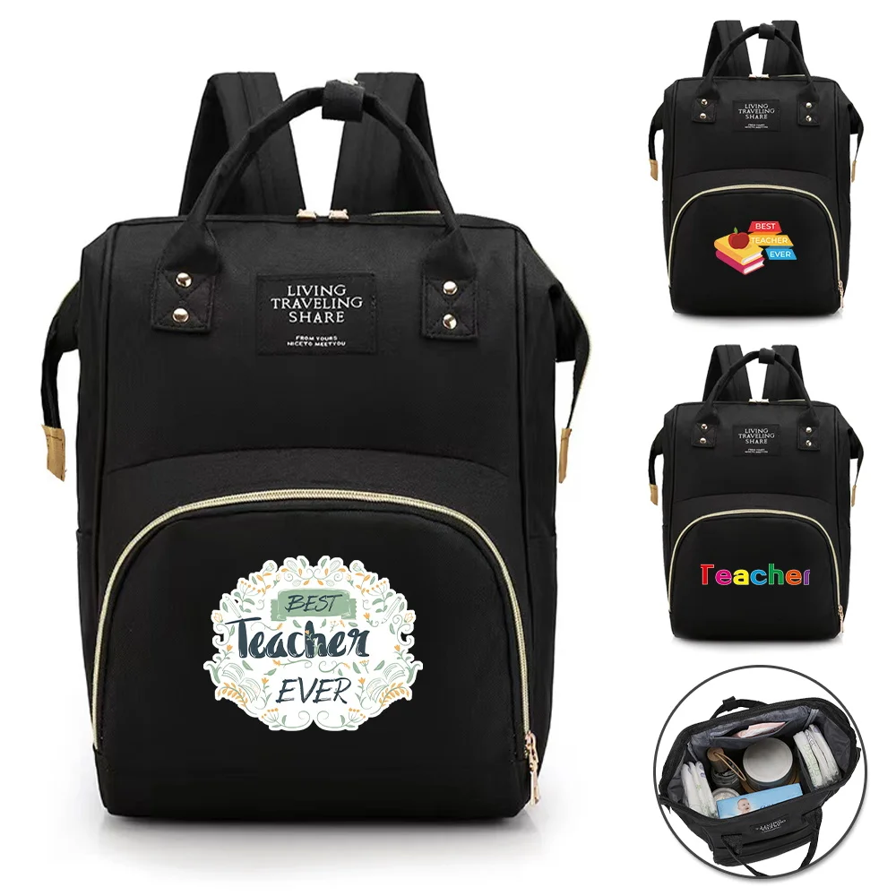 Maternity Bag Nappy Bag Multi-Function Infant Products Storage Light Weight Protable Mommy Diaper Backpack Teacher Series