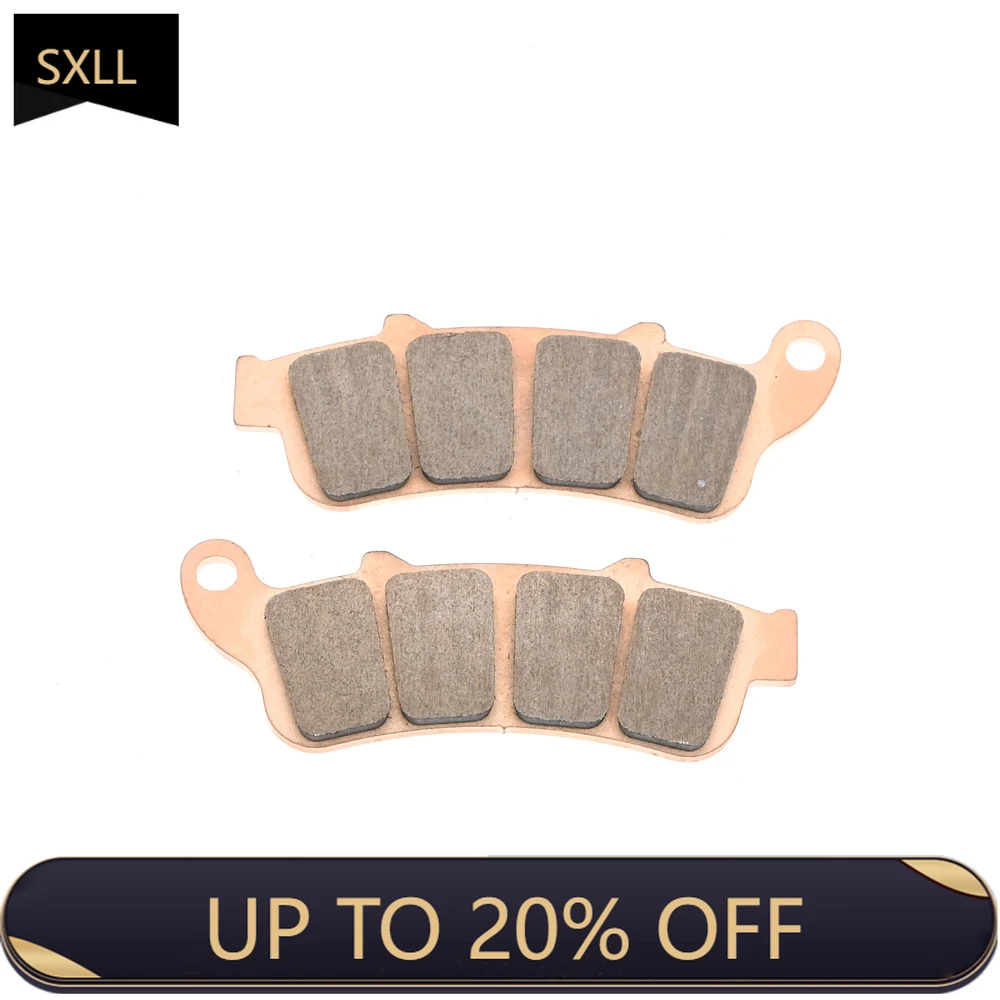 

SXLL Motorcycle Copper-based Sintered Disc Brake Pad for Gold wings DL GL VTX 1800 F6B 01-17 06455-MCA-016 06456-MCA-016