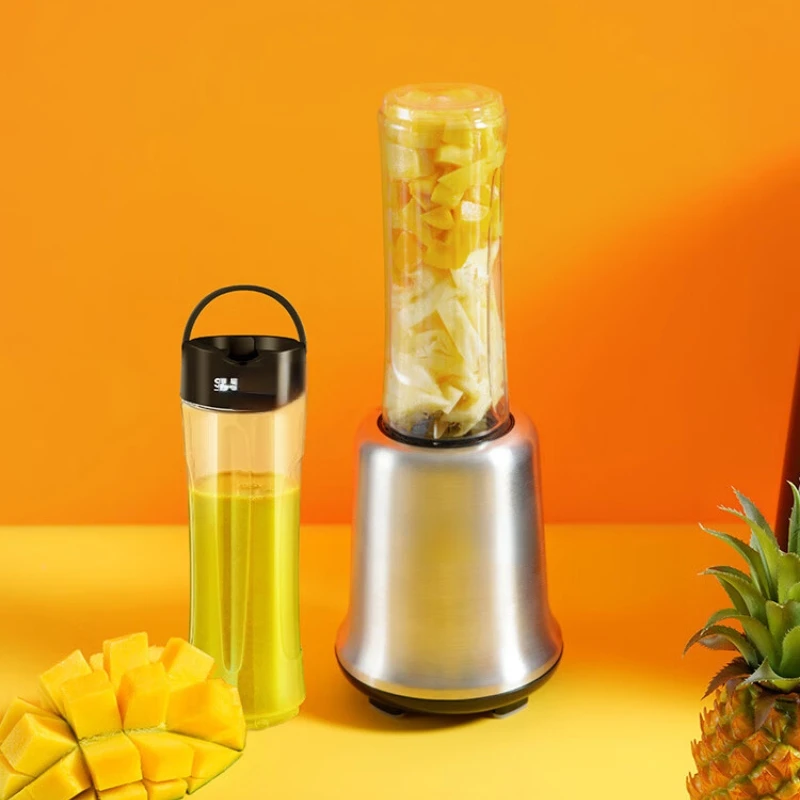 Juicer Cup with Ice-Crush Portable Blender Home Use Fruit and Vegetable Juicer Easy To Clean and Multi-functional Juicer Bottle