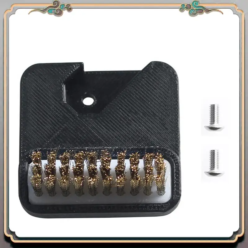 

Щетка для чистки 3D-принтера A46M-3D, медная проволочная щетка, латунная щетка для чистки сопла, запчасти для 3D-принтеров Prusa MK3S+