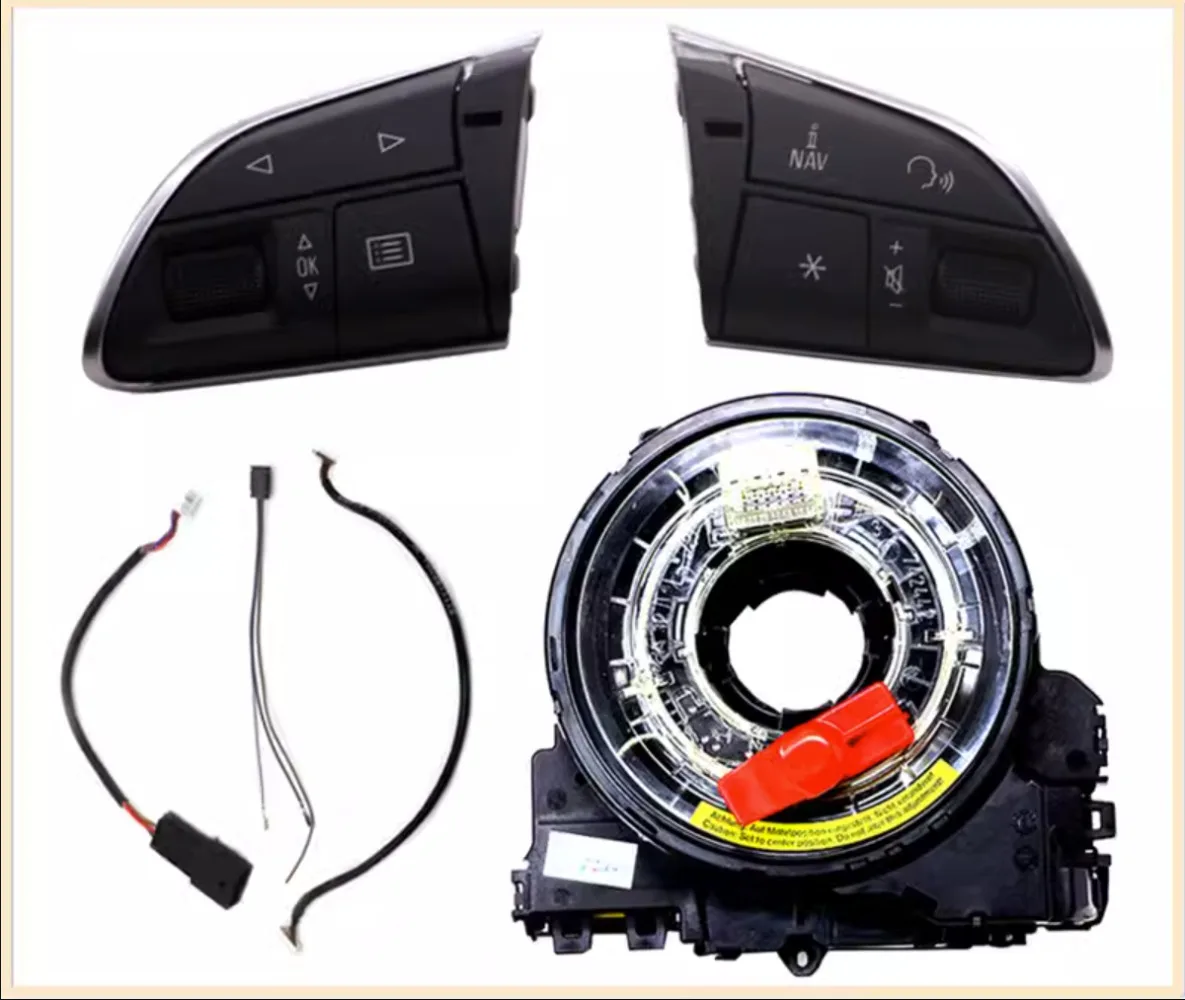 For Audi A4L Q5 Q3 A1 13-18 Retrofit Upgrade Center Control High configuration Steering Wheel Multifunction Key Assembly