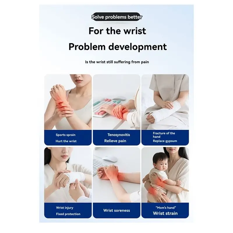 Unisex Sports Pain Relief Strap Wrist Guard Band Carpal Tunnel Sprain Relief Gym Support Brace Strain Protection Wrap Bandage