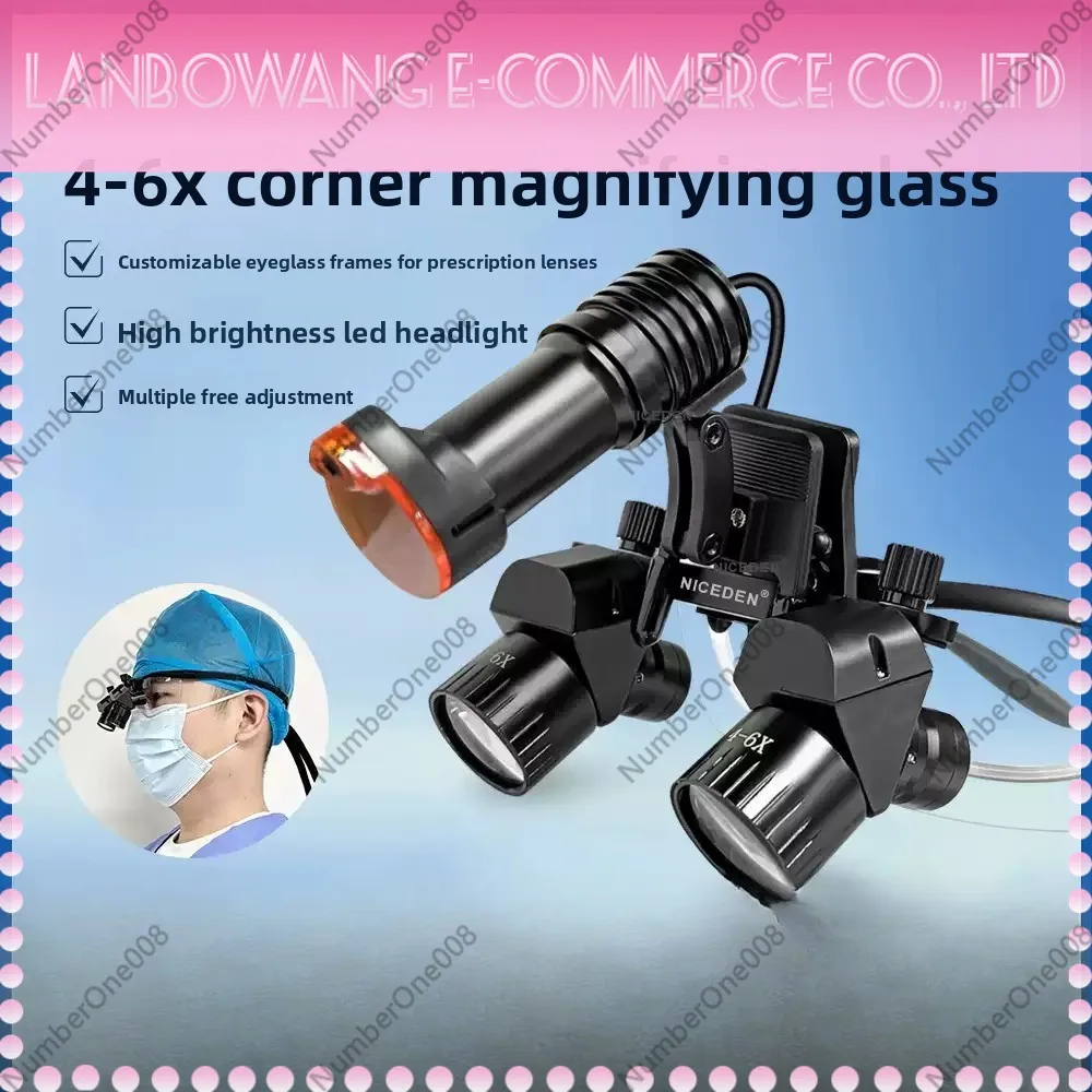 Suitable for4X 5X 6X Lab Binoculars Magnifigers  Ergovisions Headlamp Loupes with LED Light  300-600mm