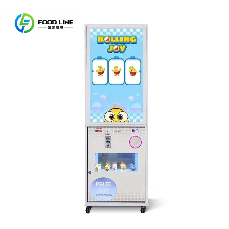 Multi-Function Custom Coin Operated Mini Capsule Vending Machine 1 Year Warranty English for Candy Bouncy Ball Toy Dispensing
