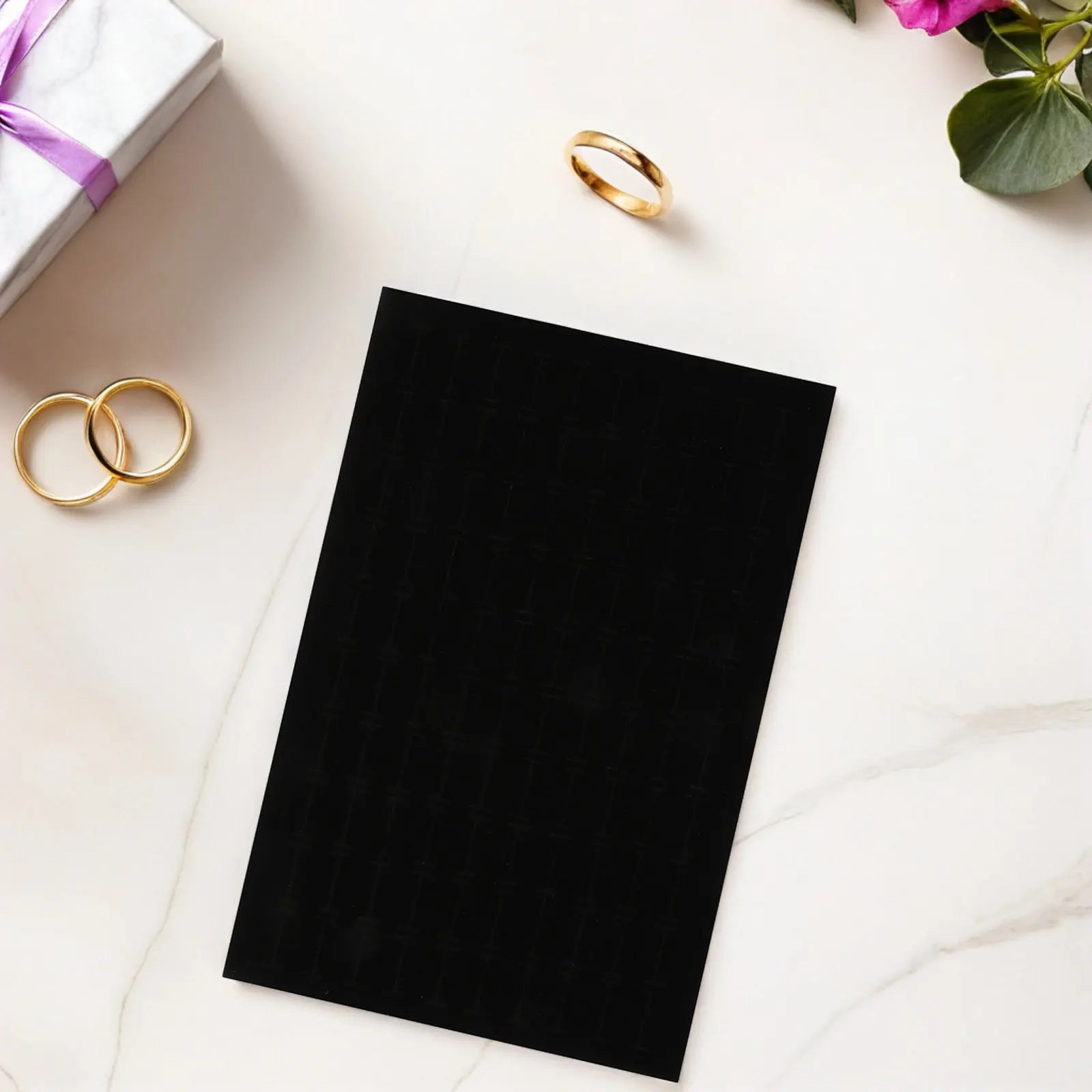 

7Pcs Jewelry Organizer Inserts Large Capacity 100 Slot Storage Box Insert Ring Display Cushion Sponge Tray for Necklace Charm