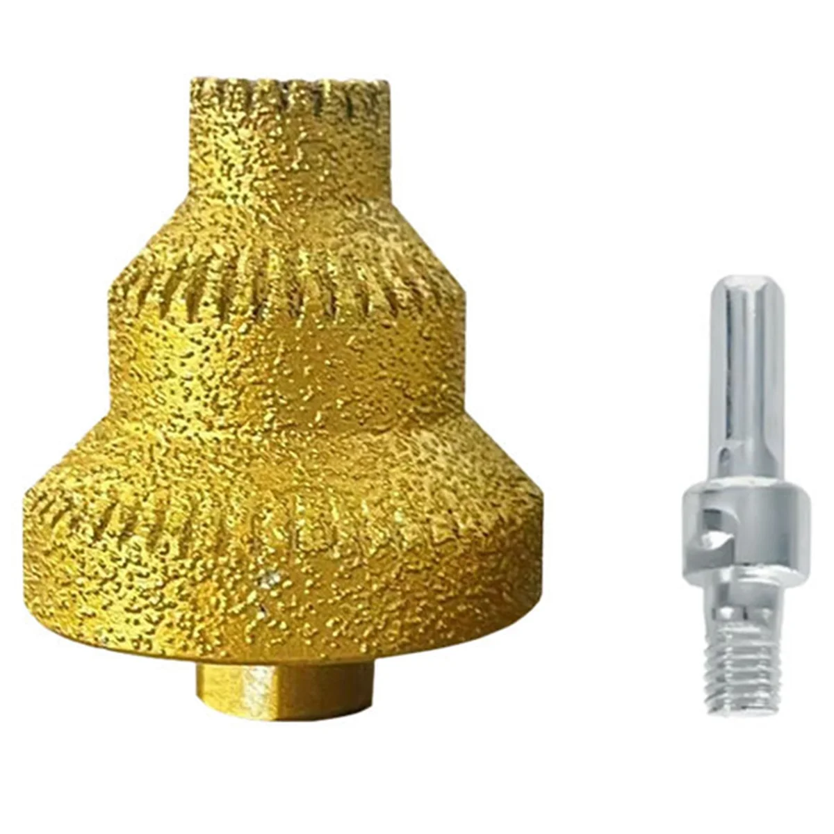 AA25 Brazed Pagoda Drill Bit M10 Brazed Diamond Tower Drill Tile Stone Rock Plate Drill Reaming Integrated Bit Diamond Tools
