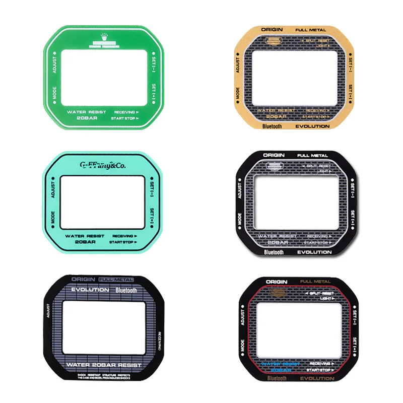 For Casio Small Squar DW5600 Tempered Film 3229 DW-5600 GW-B5600 DW-5635 gw-m5610 Screen Protector Watch Mirror Protective Film