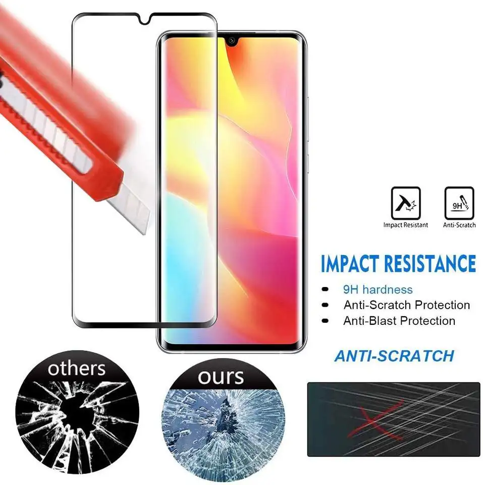 2PCS Full Cover Tempered Glass For Xiaomi Redmi 9 9A 9C 9T 10 4G 5G Screen Protector Glass Redmi Note 12 11 9 Pro 10 9T 9S Film