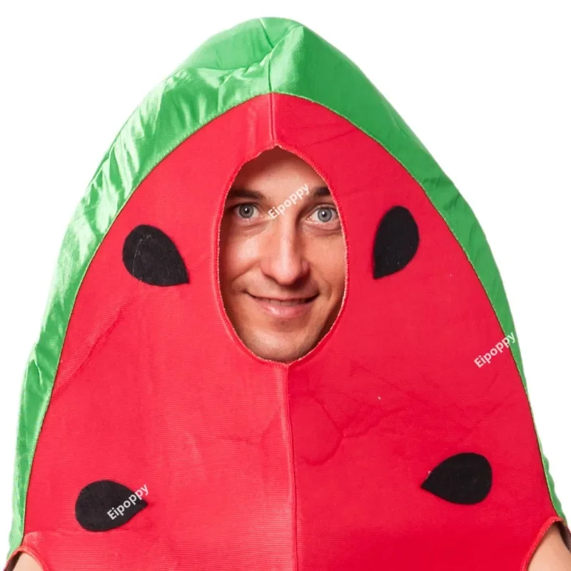 Halloween Adult Funny Cosplay Fruit Vegetable Costume Banana Carnival Dress Up Outfit Couple Party Purim Fancy Dress Stage Show view 3
