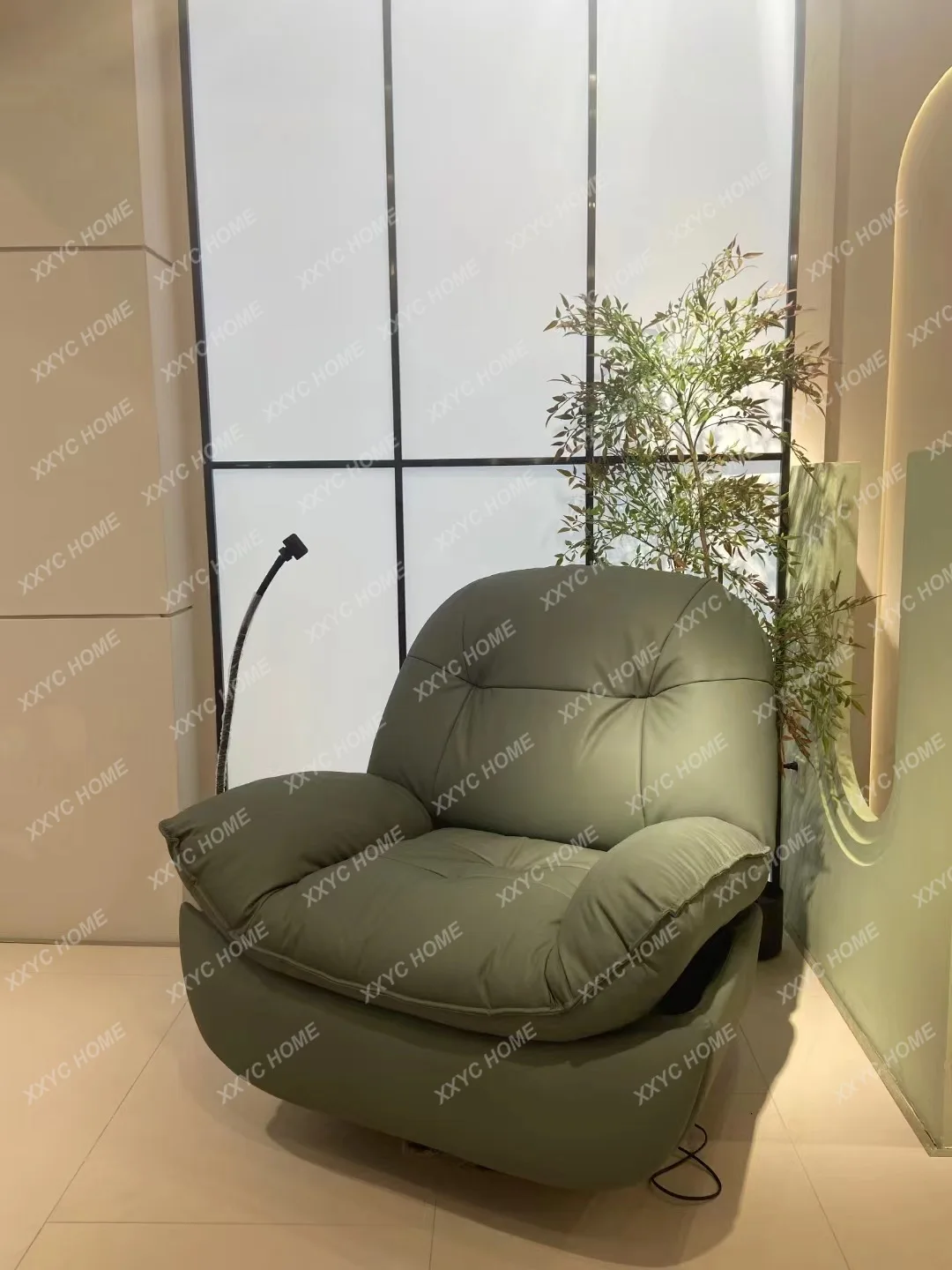 leisure chair Single rotating sofa chair Modern light luxury leisure chair Living room recliner