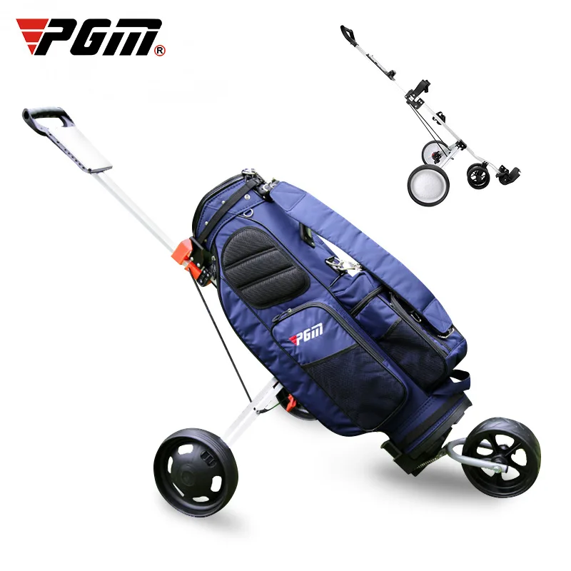 PGM-carrito de Golf plegable profesional para deportes al aire libre, viaje, aeropuerto, portaequipajes, carrito, suministros de herramientas de paso de Golf