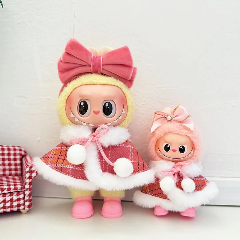 

Labubu Cape For 4.0 Pin for Love Cloak clothes For Labubu V4 doll Clothing Accessories