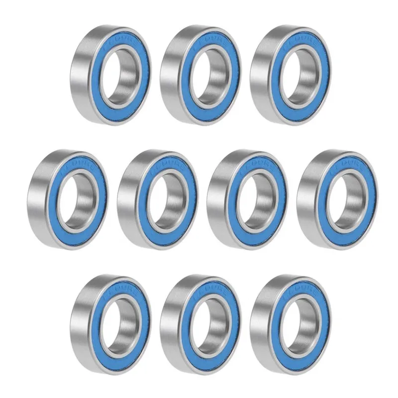 10Pcs 6800-2RS 6800LLU 6000ZZ 6800 2RSV MAX Bearing 10*19*5 mm Full Balls Bicycle Pivot Repair Parts 6800 2RS RSV Ball Bearings