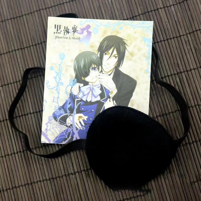 

Аниме одноглазная маска Удобная накладка на глаза моющаяся вогнутая накладка на глаза тема для косплея аксессуары для косплея костюм для косплея