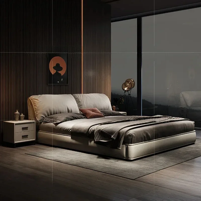 

Кровать для спальни, современная детская комфортная кровать King Deluxe, японская мебель для гостиной Camas