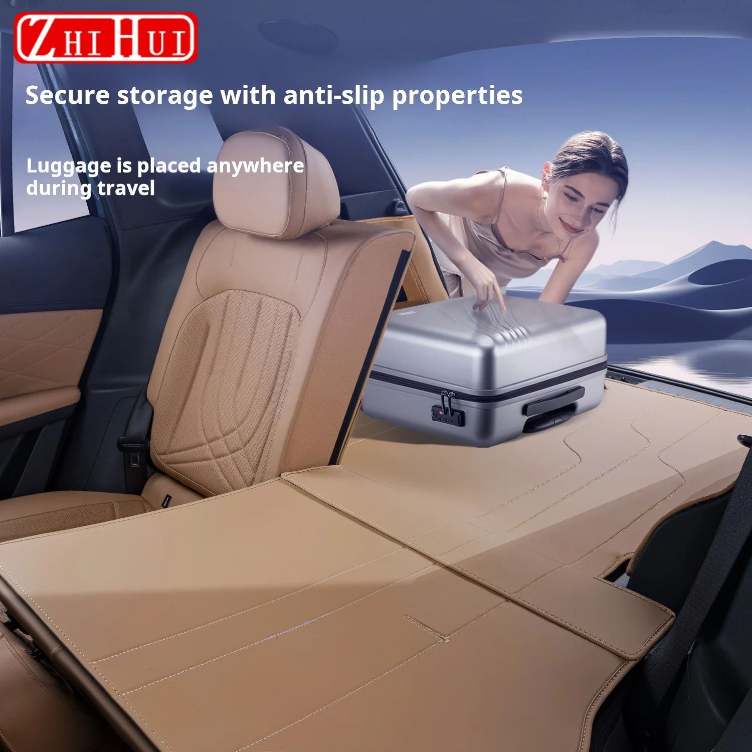 For Geely Galaxy Starship 7 EM-i 2024 2025 Car Styling Full-coverage Mat Leather Trunk Pad Backrest Pad Interior Accessories New