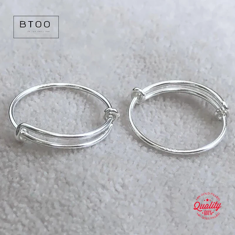 

Adjustable Ring 925 Sterling Silver 1MM Jewelry Minimalist Knuckle Ring Silver Accessories Rings for Women