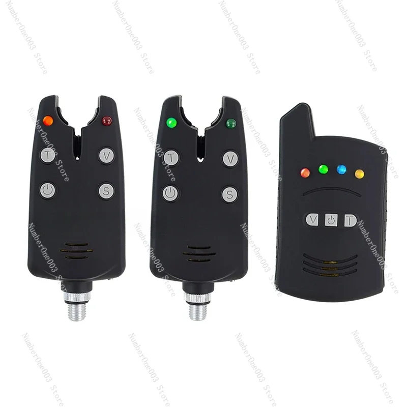 Wireless Carp Fishing Alarm Set 1+2 for Carp Coarse Fishing Bite Indicator B1236-2 Fishing Parts