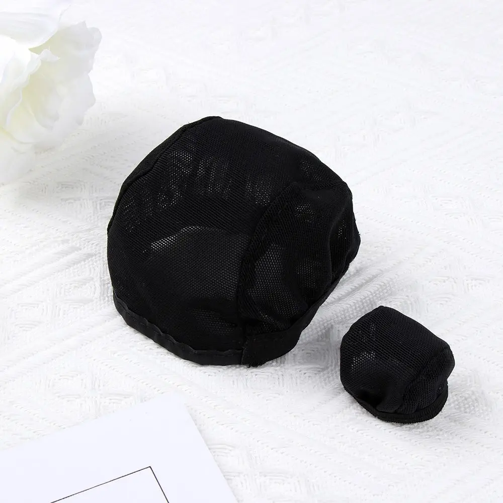 Accesorios DIY para muñecas de varios tamaños, peluca de juguete, redecilla, pelo fijo, sombrero antideslizante, gorro para la cabeza