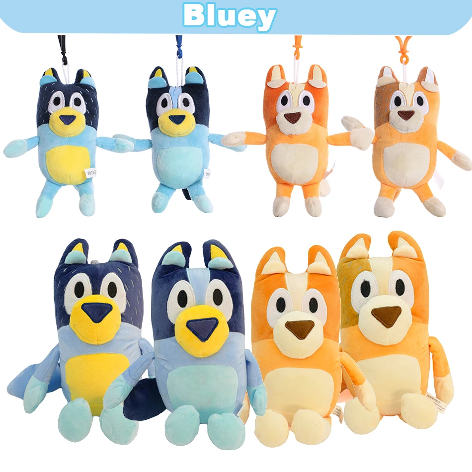 

ГОРЯЧАЯ РАСПРОДАЖА! Мягкие игрушки Bluey Dog Bingo Family: плюшевые собачки, мультяшные персонажи, куклы, подарки на день рождения Blue-Y Bingo! Рождественские подарки для семьи