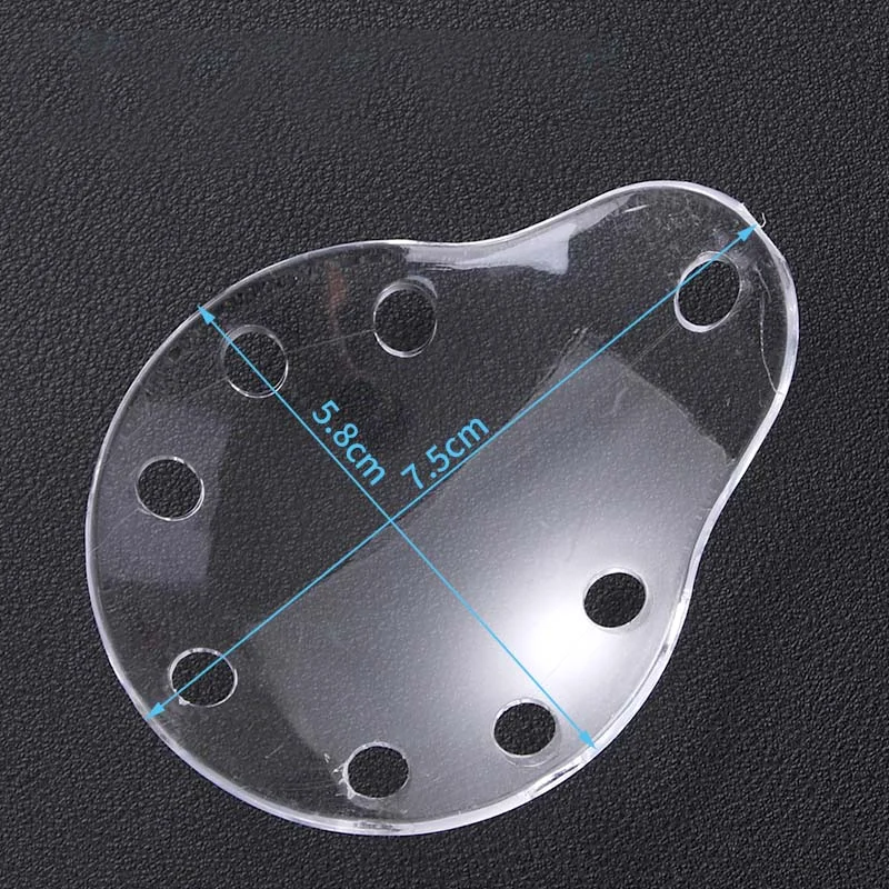 Protection Eye shield Breathable Porous plastic transparent eye shield Ophthalmic oval eye shield After Cataract Surgery