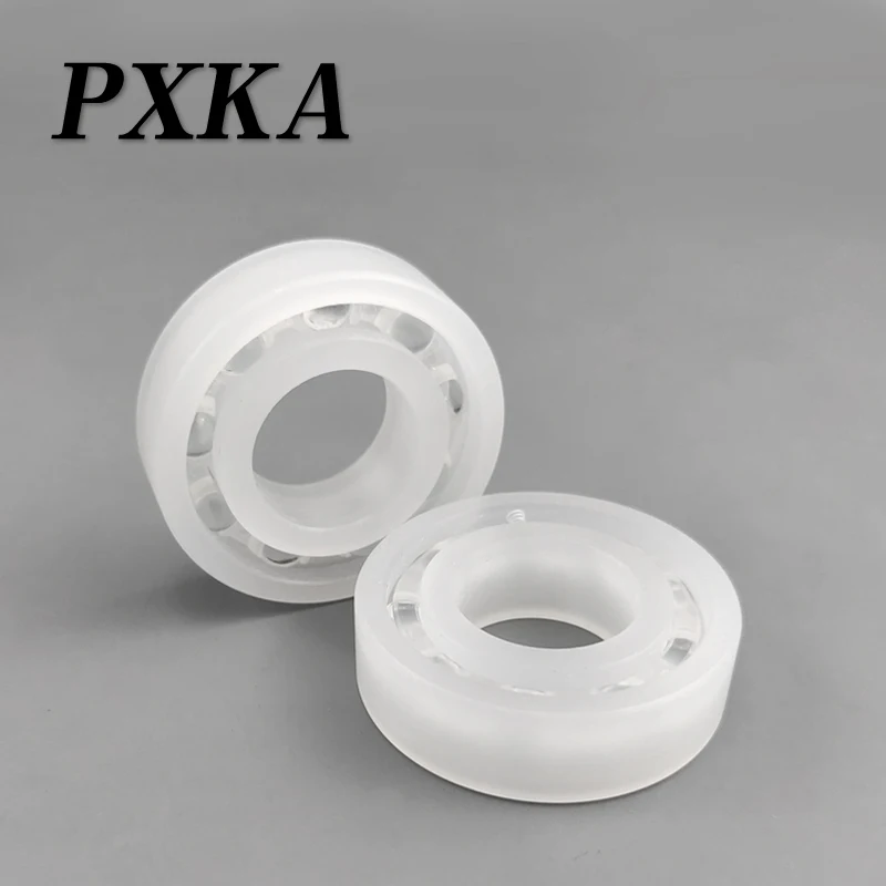 2PCS PP plastic bearing 61800 61801 61802 61803 61804 61805 61806 61807 Thin bearing insulation acid and alkali resistance