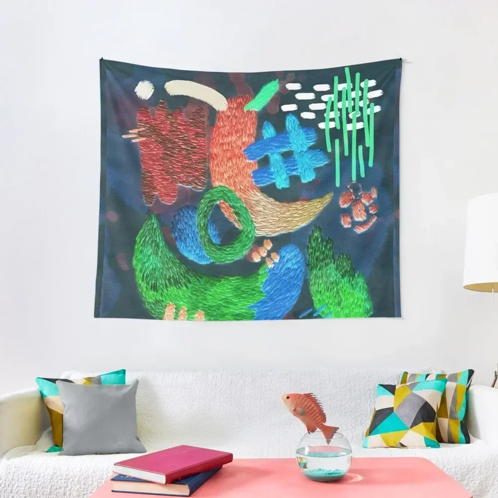 

abstract embroidery Tapestry Decoration Room Decoration Home Tapestry