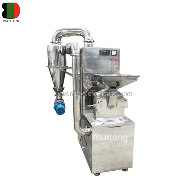 WLF WJT Industrial electric fine grain spice coffee sugar corn food herb herbal leaf to grind powder mill grinder machine