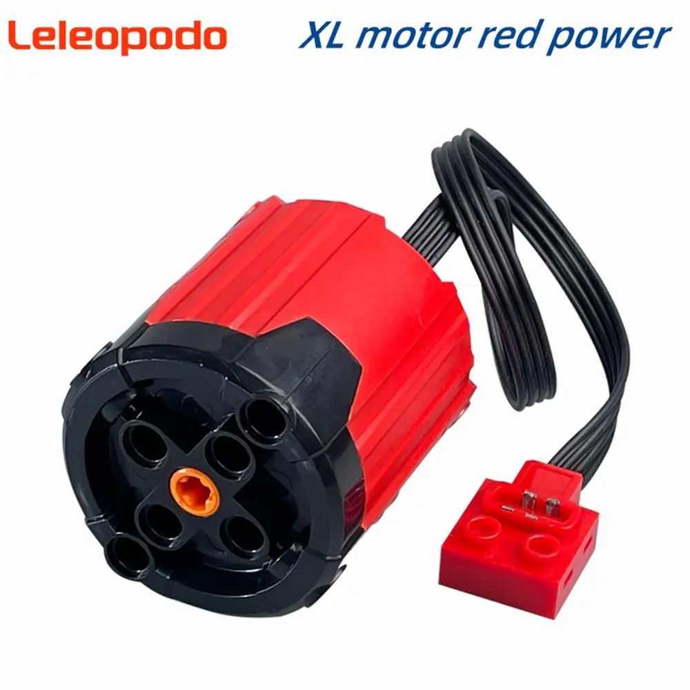 2025 nueva pieza técnica MOS rojo mejorado 8882 XL funciones de potencia del Motor DIY bloque de construcción para vehículo de ingeniería mecánica juguete