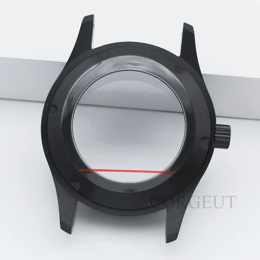 Diver 36mm 39mm 200m Waterproof PVD Watch Case for NH34 NH35 NH36 NH38 ETA 2824 PT5000 st2130 Lady Small Watch Mod image 5