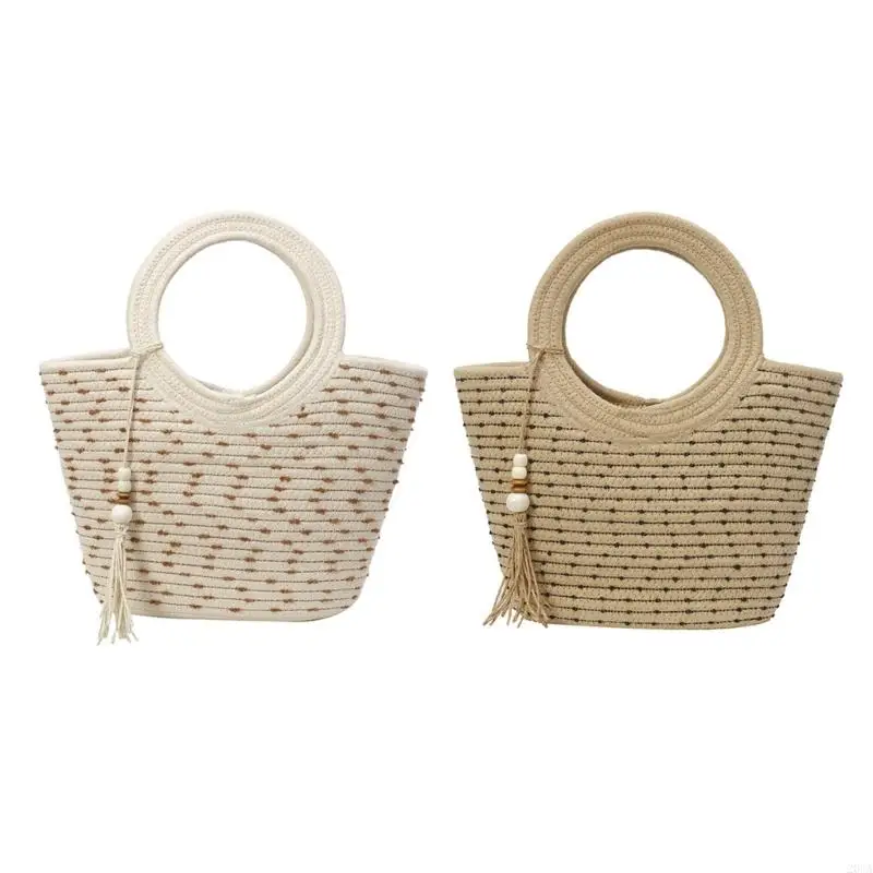 

Breathable Straw Beach Bag Multipurpose Summer Travel Essential For Women 20CA