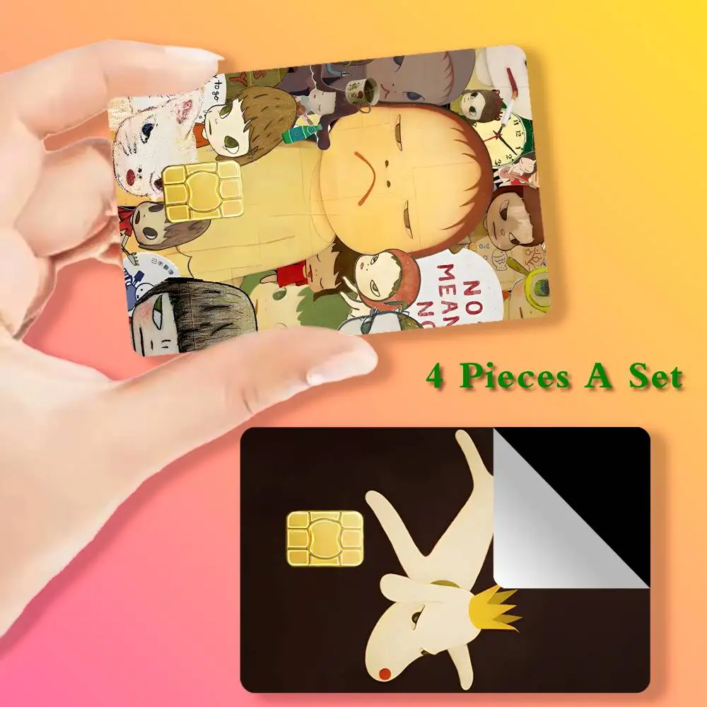 

Art Y-Yoshitomo Nara Card Stickers Cover Film Sticker for Debit Credit Bank Card Waterproof