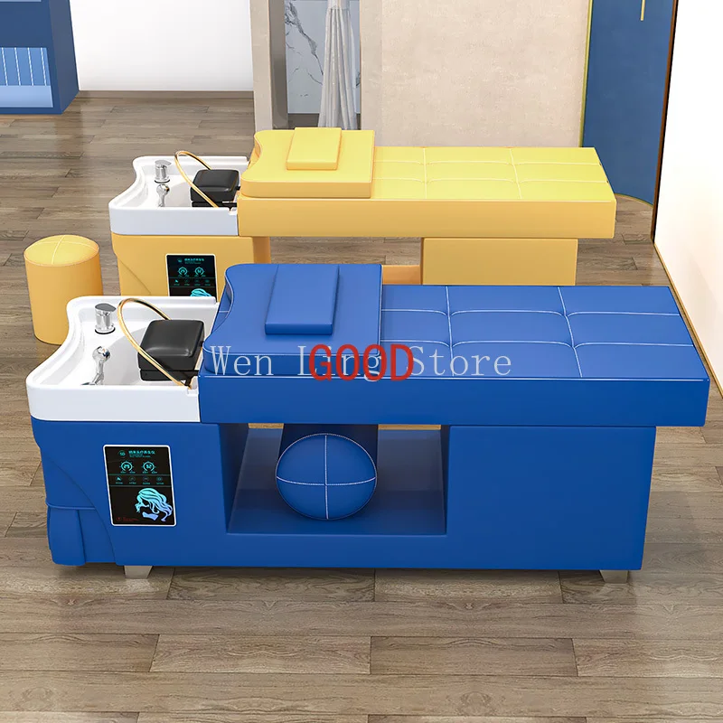 Japanese Chair Beauty Shampoo Basin Stand Hair Massage Bed Professional Hairdresser Washing Machine Sillas Spa Styling