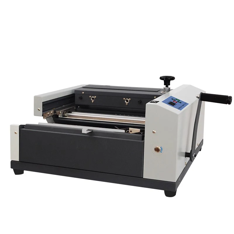 U-QJ350 Hot Melt Glue Binding Machine Wireless Binding Machine Small Desktop 1050W Binding Machine