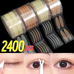 Invisible Double Eyelid Tape Stickers Self-adhesive Lace Mesh Fiber Eyelid Paste Lasting Natural Eyes Strips Patch Makeup Korean