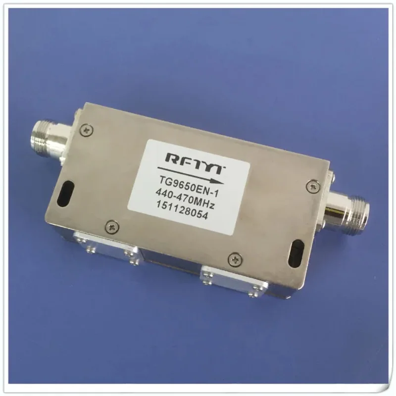 

440-470MHz Double Junction Isolator for UHF VHF Radio and Television FM Digital TV Frequency Can Be Customized