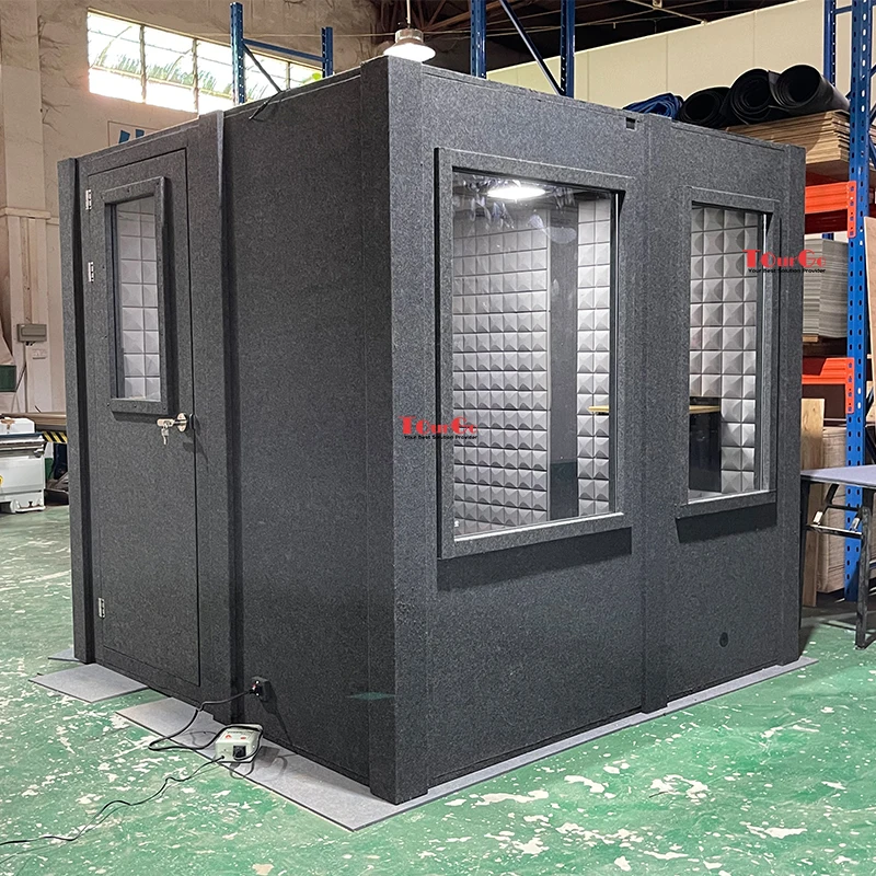 Sound Isolation Enclosures Booth Private Space for Musical Instrument Practice Home Recording Music Performance Noise Reduction