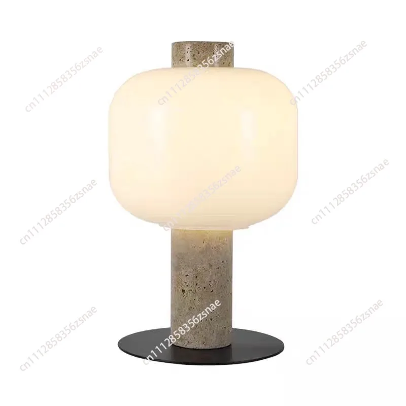 Light luxury Nordic modern simple desk lamp designer model room hotel b&b bedroom bedside glass decorative desk lamp