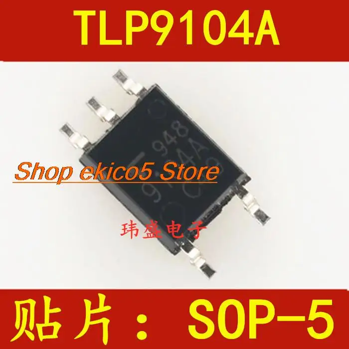 

10 шт., Оригинальные запасные части TLP9104 9104 SOP5