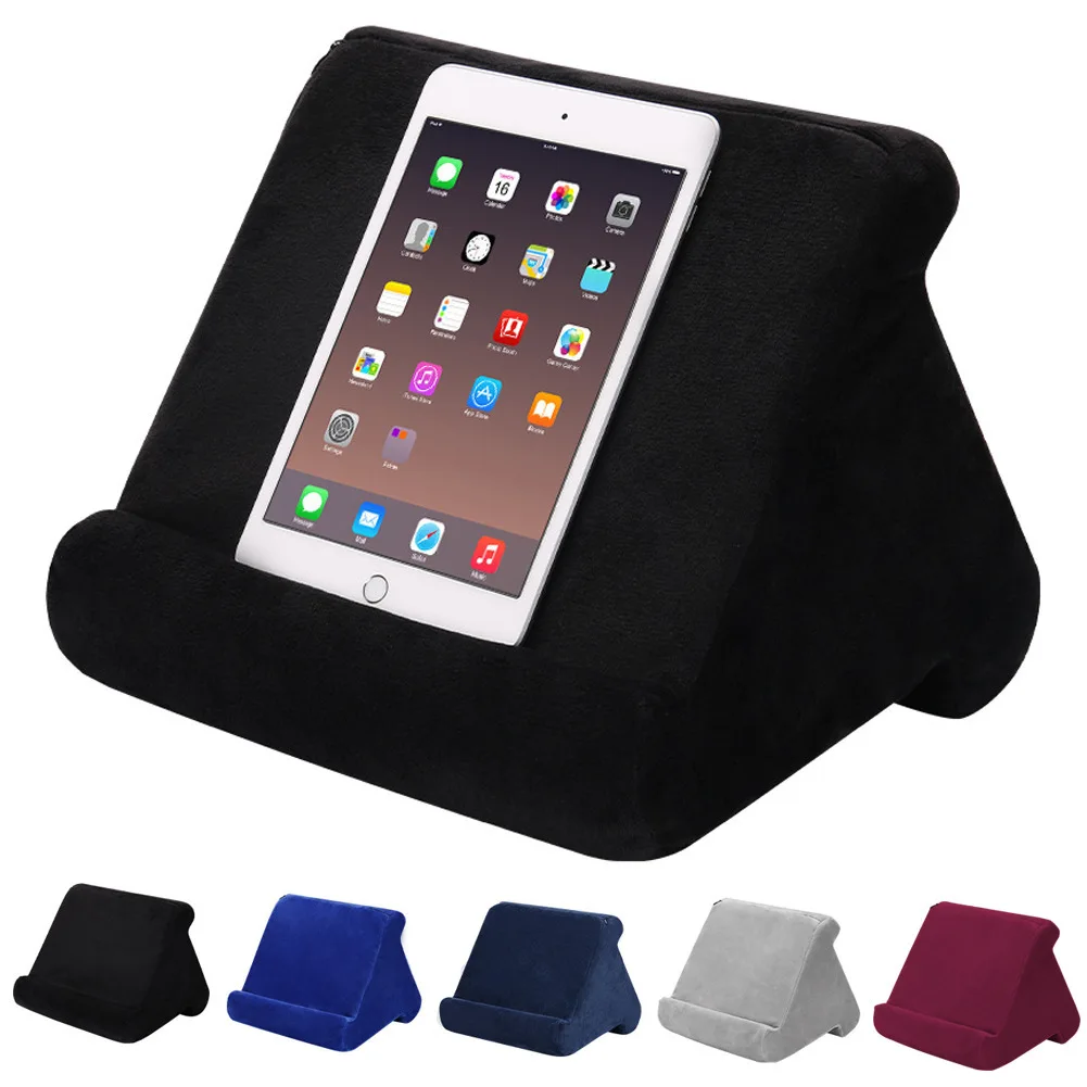 Pillow Stand Phone Sofa Bean Bag Cushion Holder Tablet Multi Angle Phone Tablet Stands for IPad Cushion Bracket Ues for Bed