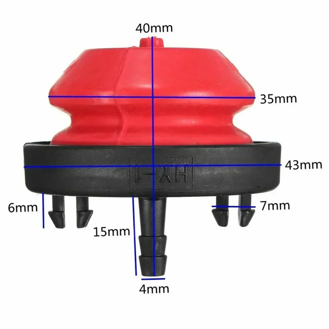 Pompe d\'amorçage de tondeuse à gazon avec tuyau, pompe à carburant pour tondeuses 570682a 751-10639 enge, pièces et accessoires de tondeuse à gazon