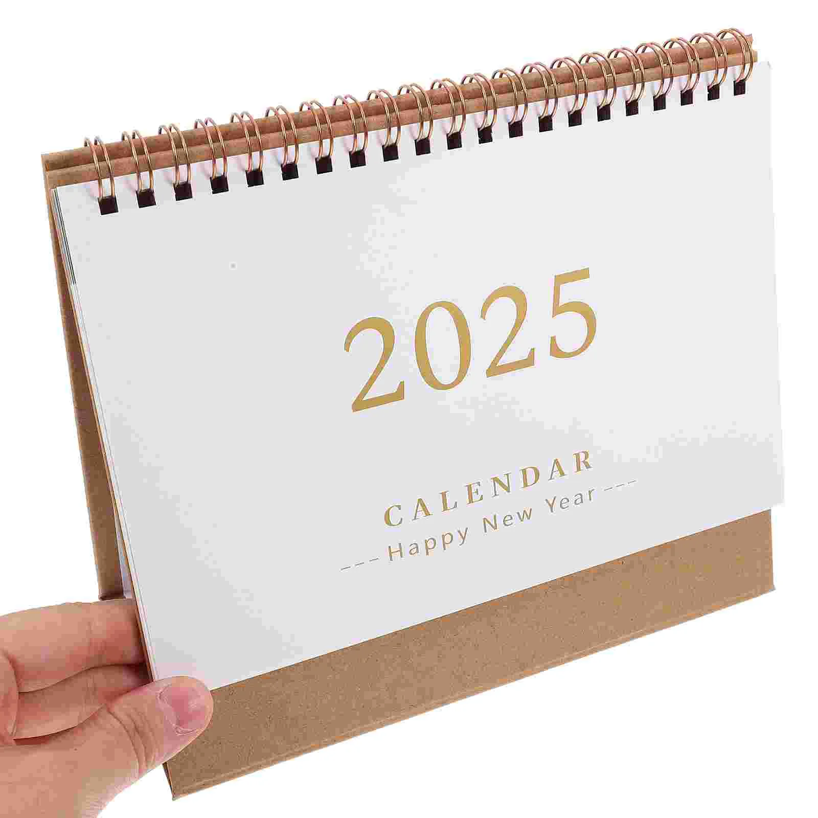 Calendários pequenos 2025 mesa digital decorativo mês versão coreana papel lavanda acadêmico