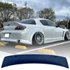 마쓰다 RX8 Mspeed JDM GT 리어윙 트렁크 리얼 탄소 섬유 블랙 스포일러, 럭셔리카 로고 윙 수정 GT 스타일, 2004 - 2011 용 1