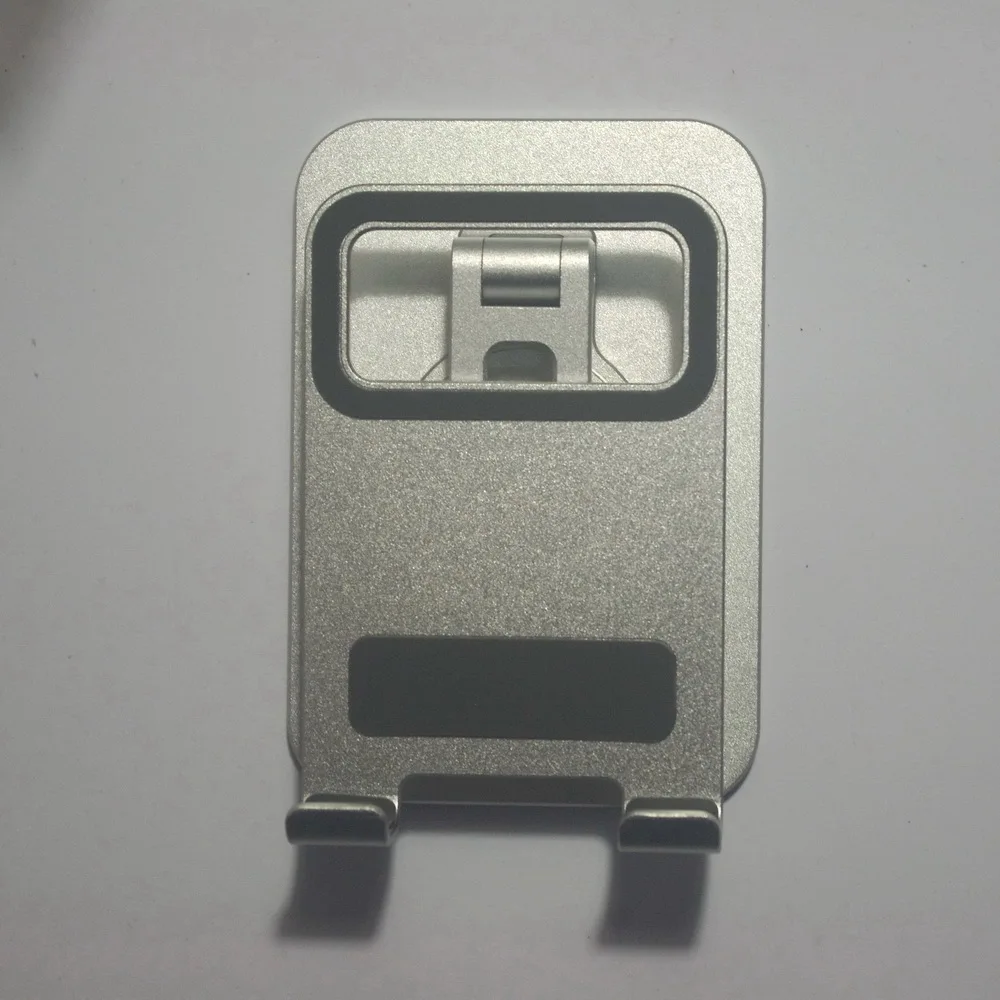 Luxury Deluxe Aluminium alloy Frosted Rotatable & Foldable Replicate Silver Space Grey Metal Phone Holder