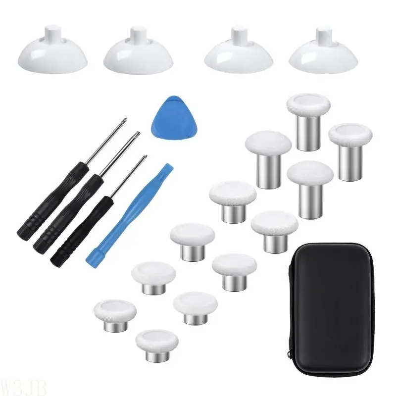 W3JB Ersatz-Daumensticks, Joystick, analoger Daumenstick-Griff für Game-Controller – Detail 2