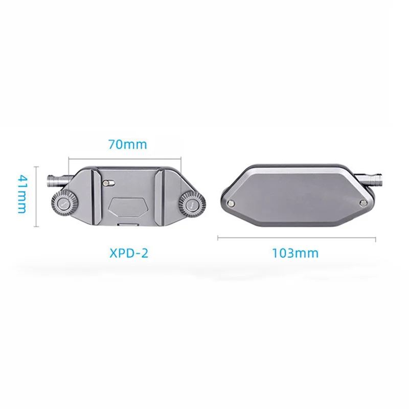 Quick Hanging Buckle Micro-Single Accessories Fast-Loading Hand Movement Quick-Release Mount Replacement (Black)-N36R