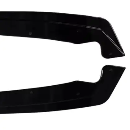 1 Pair Rear Bumper Splitters Flaps For BMW For 5 Series For G30 G31 M Sport 2017-2022 Black ABS Diffuser Lip