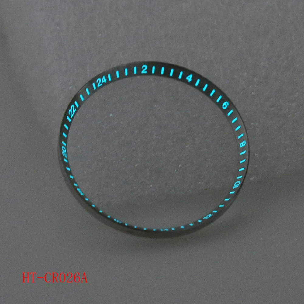 GMT الأرقام العربية 316L الفولاذ المقاوم للصدأ سوبر BGW9 الأزرق مضيئة SKX007 ساعة الفصل الدائري