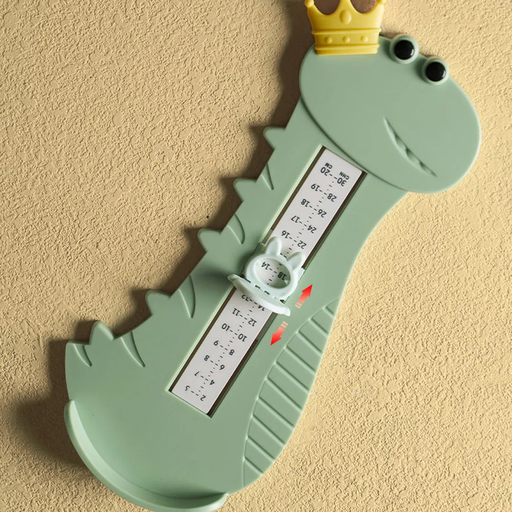 2Pcs Foot Measurement Device for Kids Baby Shoe Size Measurer Tool Accurate Home Use Toddler Feet Measuring Ruler with Size